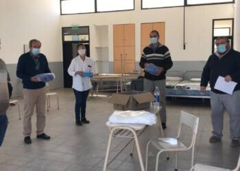 Curso Municipal de Capacitación en Enfermería: entrega de equipamiento