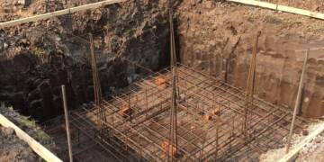 Inicio de obra en el Portal de Ingreso en Alem