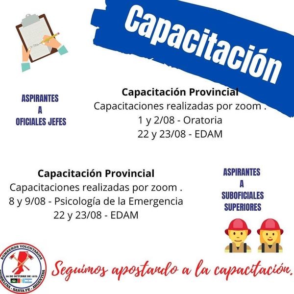 Bomberos Teodelina Agosto 2020