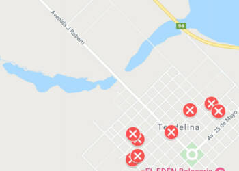 MAPA DEL DELITO EN TEODELINA.