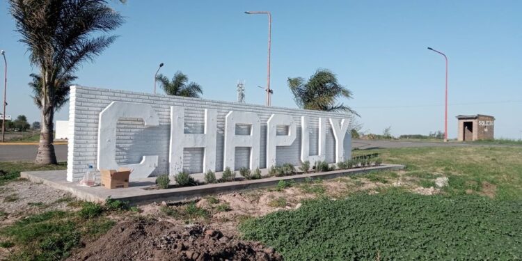 Finalización de Obra en acceso a la Localidad de CHAPUY