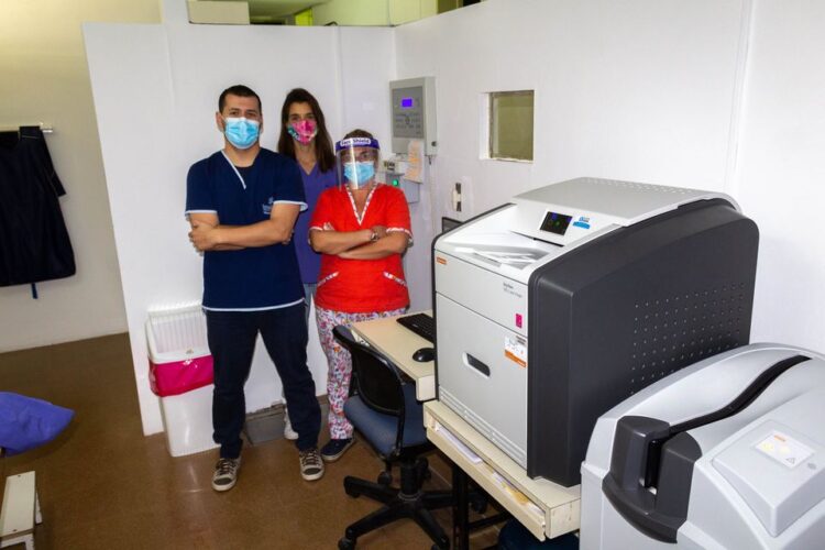 NUEVO AVANCE EN SALUD: Se realizó la digitalización de imágenes en el Hospital Municipal de VEDIA