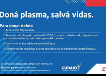 UNA ACLARACIÓN SOBRE SER DONANTE DE PLASMA