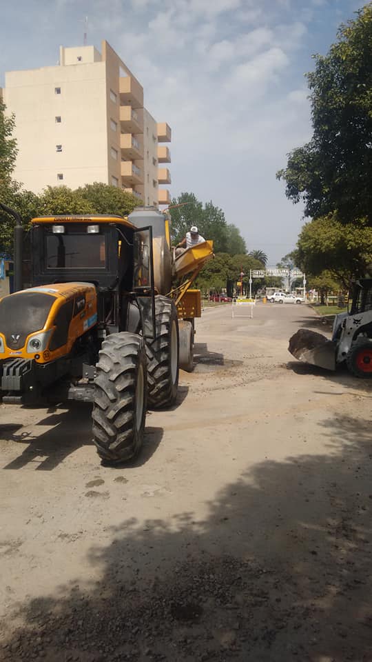 SE FINALIZÓ LA REPARACIÓN DE LOZAS DE HORMIGÓN EN AVDA. 25 de MAYO