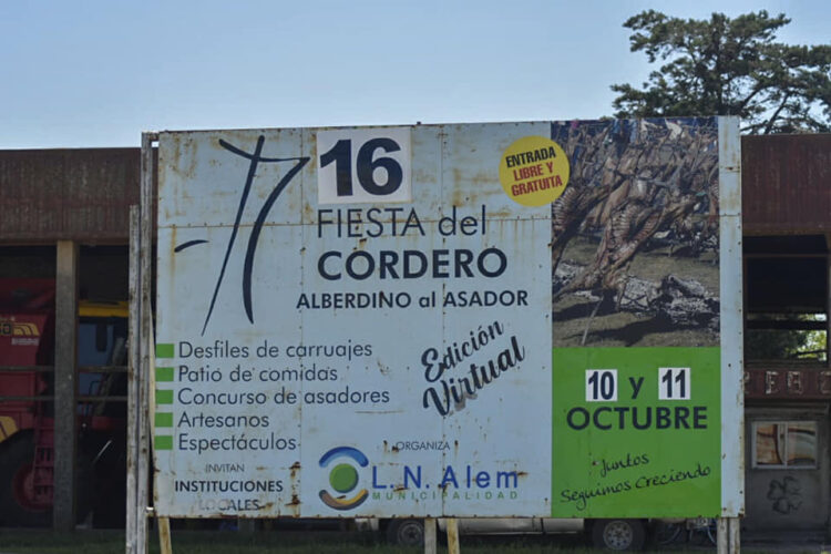 VEDIA: Acto protocolar de la XVI Fiesta del Cordero Alberdino al Asador
