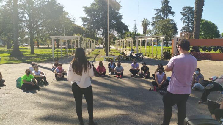 SE REALIZÓ LA CHARLA ABIERTA ORIENTADA AL DEPORTE EN TEODELINA