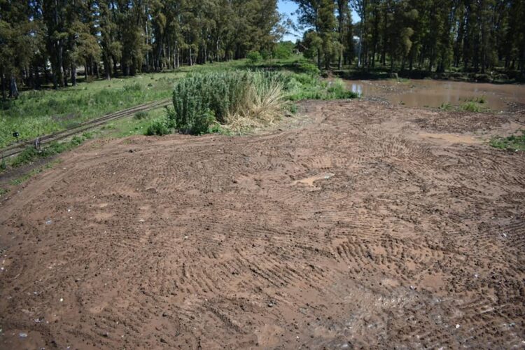 SANTA ISABEL: Terminaron con las obras de acondicionamiento del ex basural.