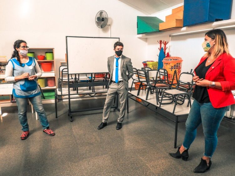 TEODELINA RECIBIO LA VISITA DE LA DIPUTADA ORCIANI