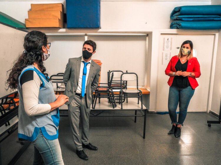 TEODELINA RECIBIO LA VISITA DE LA DIPUTADA ORCIANI