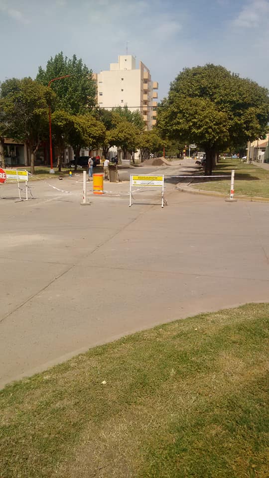 SE FINALIZÓ LA REPARACIÓN DE LOZAS DE HORMIGÓN EN AVDA. 25 de MAYO