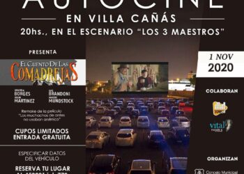 VILLA CAÑAS:  AUTOCINE 1° DE NOVIEMBRE