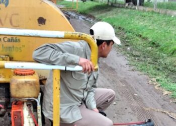 VILLA CAÑAS: CONTROL PREVENTIVO DE LARVAS DE MOSQUITOS