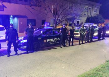 Operativos policiales del fin de semana.