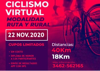 CARRERA DE CICLISMO VIRTUAL EN VILLA CAÑAS