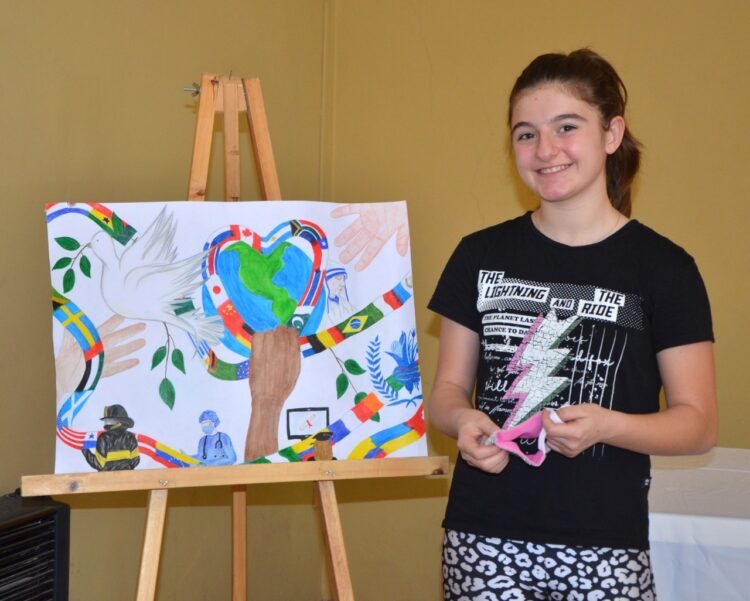 VILLA CAÑAS: RECONOCIMIENTO A ISABELLA STRINNA