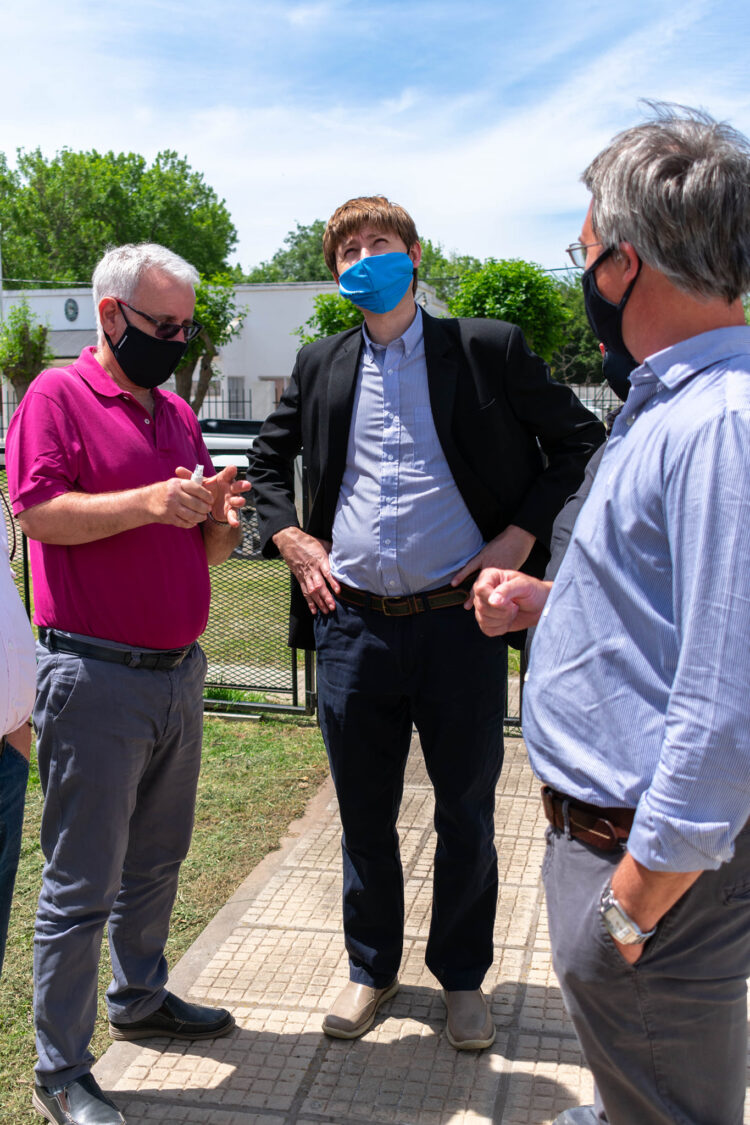 LEANDRO N. ALEM.: Autoridades municipales y provinciales recorrieron Fortín Acha