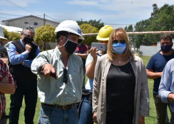 REINICIO DE OBRA: DESAGÜES CLOACALES EN ARRIBEÑOS.