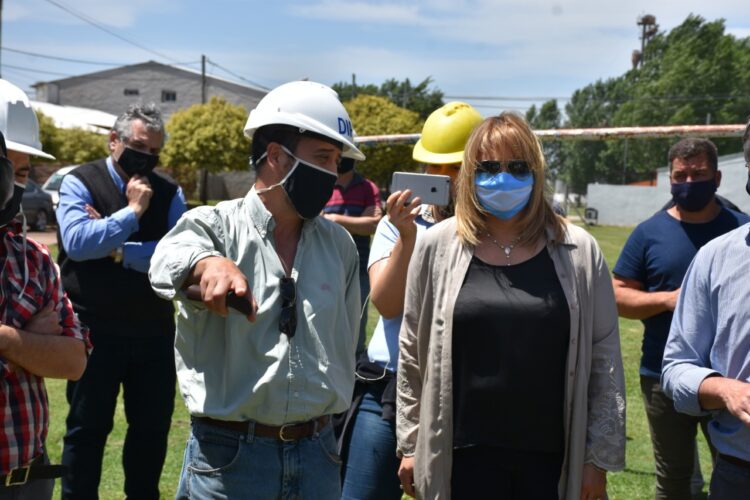 REINICIO DE OBRA: DESAGÜES CLOACALES EN ARRIBEÑOS.