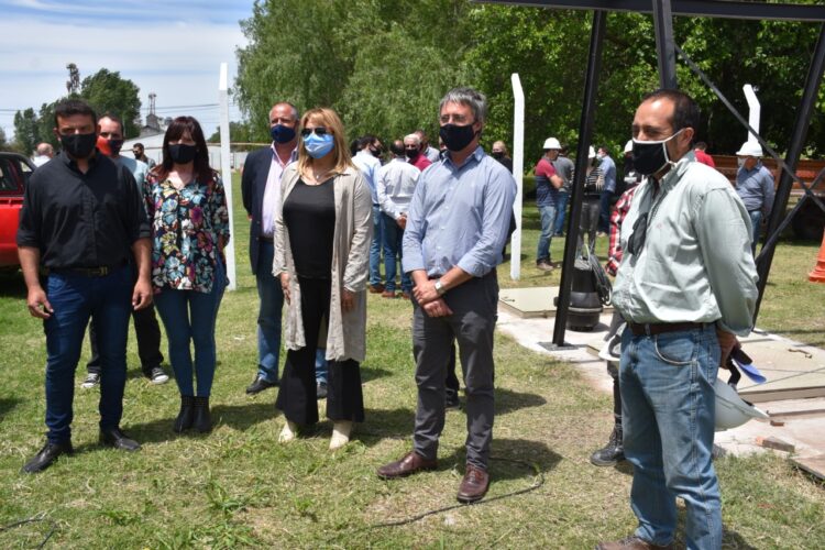 REINICIO DE OBRA: DESAGÜES CLOACALES EN ARRIBEÑOS.