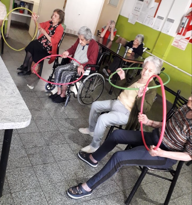 GENERAL ARENALES: TALLER “ARTE, CUERPO Y ALMA” EN EL ASILO DE ANCIANOS DEL HOSPITAL MUNICIPAL.