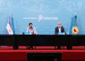 Conferencia de prensa sobre la situación epidemiológica y el esquema de fases en la Provincia de Buenos Aires