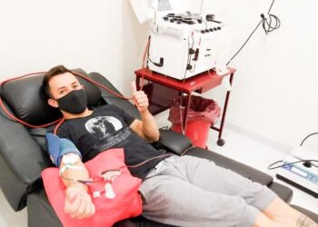 SANTA ISABEL: PRIMER DONANTE DE PLASMA LUCA VANNI .