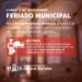 FERIADO MUNICIPAL EL LUNES 9 EN GENERAL ARENALES POR EL DIA DEL EMPLEADO MUNICIPAL
