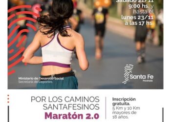 COMUNA DE TEODELINA: 𝐏𝐎𝐑 𝐋𝐎𝐒 𝐂𝐀𝐌𝐈𝐍𝐎𝐒 𝐒𝐀𝐍𝐓𝐀𝐅𝐄𝐒𝐈𝐍𝐎𝐒  , 𝗠𝗔𝗥𝗔𝗧𝗢𝗡 𝟮.𝟬