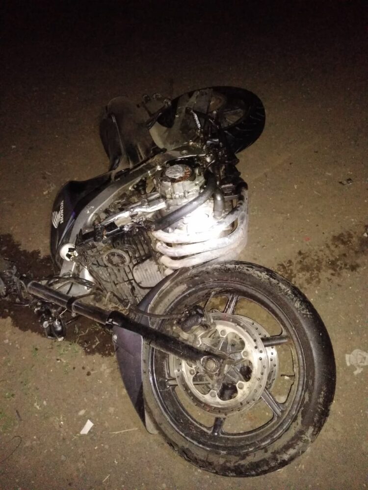 CHOVET: ACCIDENTE SOBRE RUTA 33