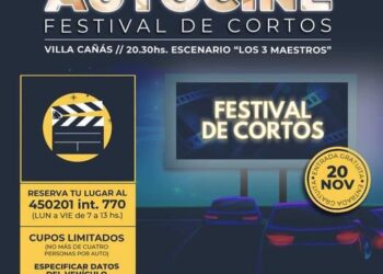VILLA CAÑAS: HOY FESTIVAL DE CORTOS