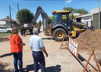 GENERAL ARENALES: COMENZÓ LA OBRA DE CLOACAS