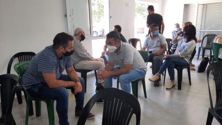 GENERAL ARENALES:REUNIÓN DE GABINETE AMPLIADO