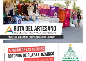 TEODELINA: ℝ𝕌𝕋𝔸 𝔻𝔼𝕃 𝔸ℝ𝕋𝔼𝕊𝔸ℕ𝕆, 𝘶𝘯 𝘱𝘢𝘴𝘦𝘰 𝘥𝘦 𝘢𝘳𝘵𝘦𝘴𝘢𝘯𝘪𝘢𝘴 𝘺 𝘦𝘮𝘱𝘳𝘦𝘯𝘥𝘪𝘮𝘪𝘦𝘯𝘵𝘰𝘴. 