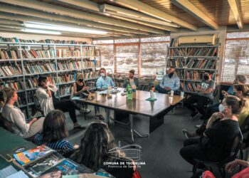 POLERI RECORRIÓ JUNTO A LISANDRO ENRICO Y GEORGINA ORCIANI LAS INSTITUCIONES LOCALES