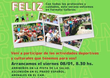 GENERAL ARENALES: ESTE VERANO LOS ADULTOS MAYORES NOS REENCONTRAMOS EN FORMATO DE TALLERES 