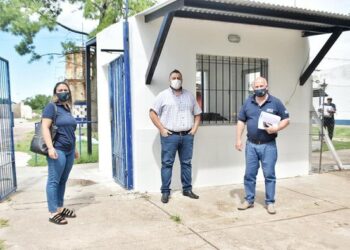 SANTA ISABEL : EL PRESIDENTE COMUNAL RAVERTA VISITO EL FRIGORÍFICO COTRASI 