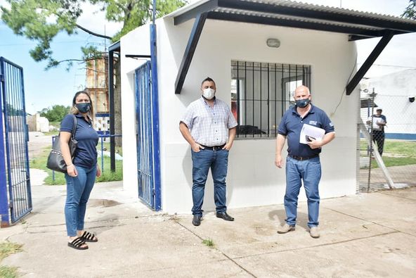 SANTA ISABEL : EL PRESIDENTE COMUNAL RAVERTA VISITO EL FRIGORÍFICO COTRASI 