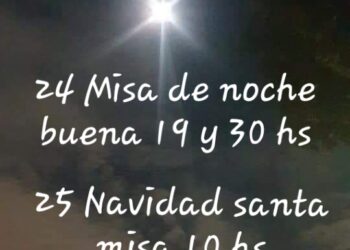 TEODELINA: “QUE LA NAVIDAD SEA UNA FIESTA ENTRE LA TIERRA Y EL CIELO” MISAS NAVIDEÑAS
