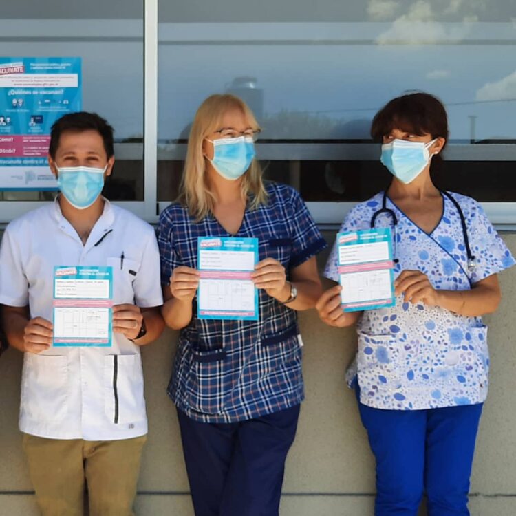 GENERAL ARENALES:   En el día de hoy llegaron las primeras 450 dosis de la vacuna contra el COVID19, Sputnik V.