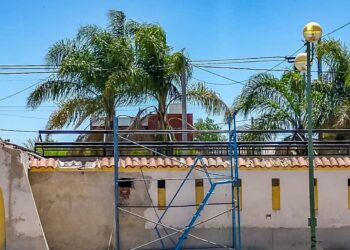 EL SENADOR ENRICO INFORMÓ QUE AVANZA A BUEN RITMO LA OBRA DEL PARQUE MUNICIPAL “ÁNGEL BULGHERONI” DE RUFINO