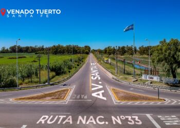 EL SENADOR ENRICO Y EL MUNICIPIO DE VENADO TUERTO SOLICITAN OBRA DE REMODELACIÓN DE LA AVENIDA SANTA FE