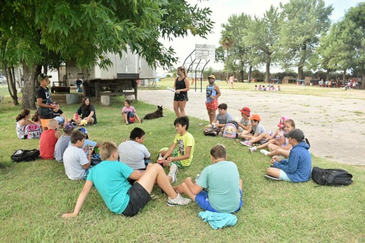 SANTA ISABEL:  LA COLONIA DE VACACIONES COMUNAL INICIO LA TEMPORADA