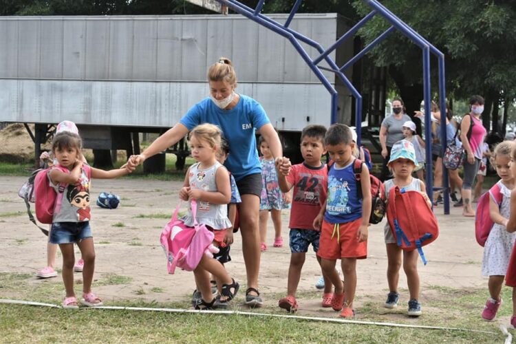 SANTA ISABEL:  LA COLONIA DE VACACIONES COMUNAL INICIO LA TEMPORADA