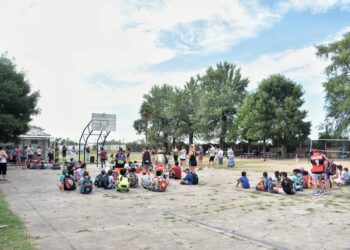 SANTA ISABEL:  LA COLONIA DE VACACIONES COMUNAL INICIO LA TEMPORADA