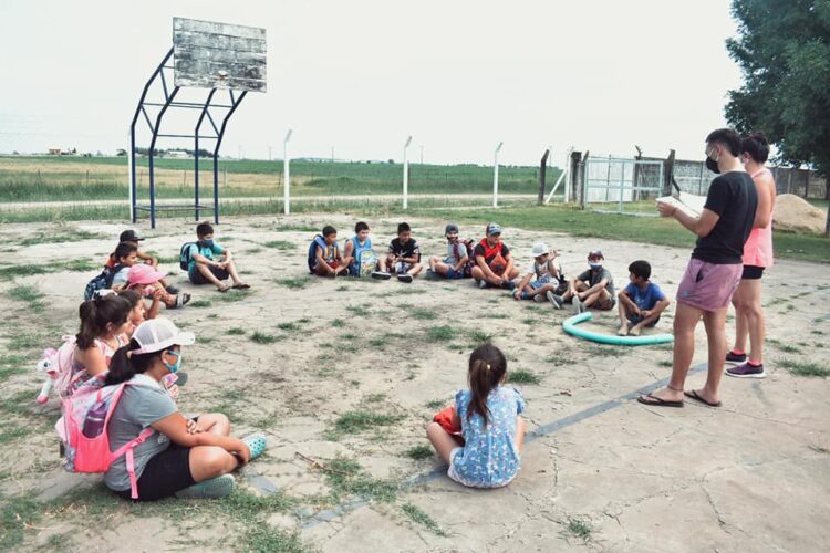 SANTA ISABEL:  LA COLONIA DE VACACIONES COMUNAL INICIO LA TEMPORADA