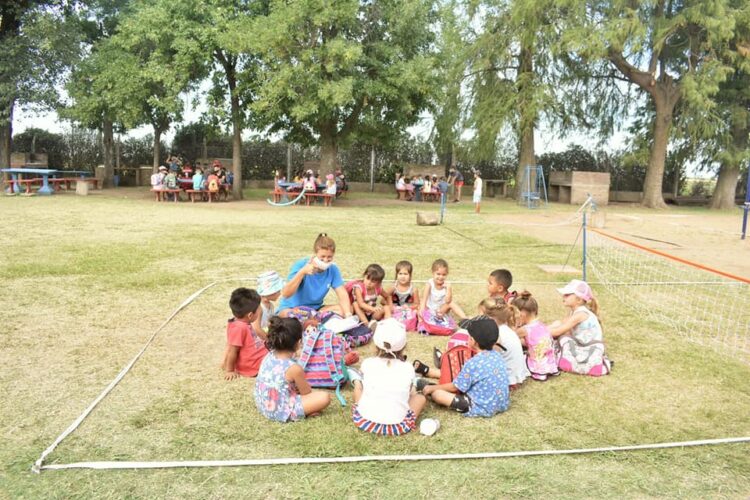 SANTA ISABEL:  LA COLONIA DE VACACIONES COMUNAL INICIO LA TEMPORADA