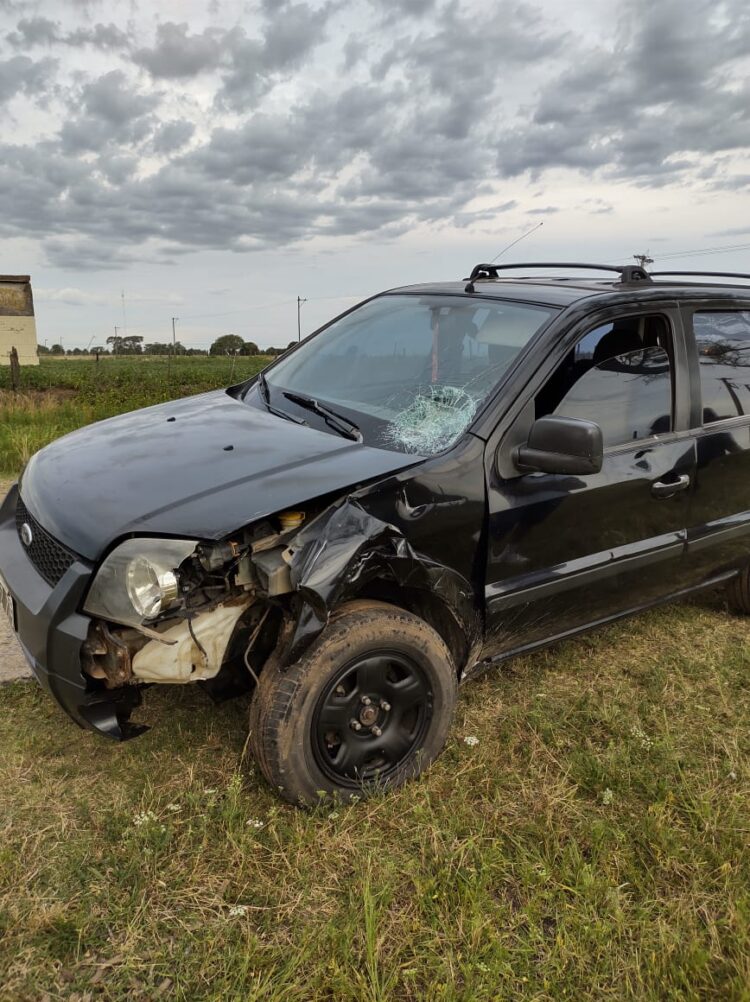 TEODELINA: BOMBEROS VOLUNTARIOS “INFORMA ACCIDENTE EN LA 94”