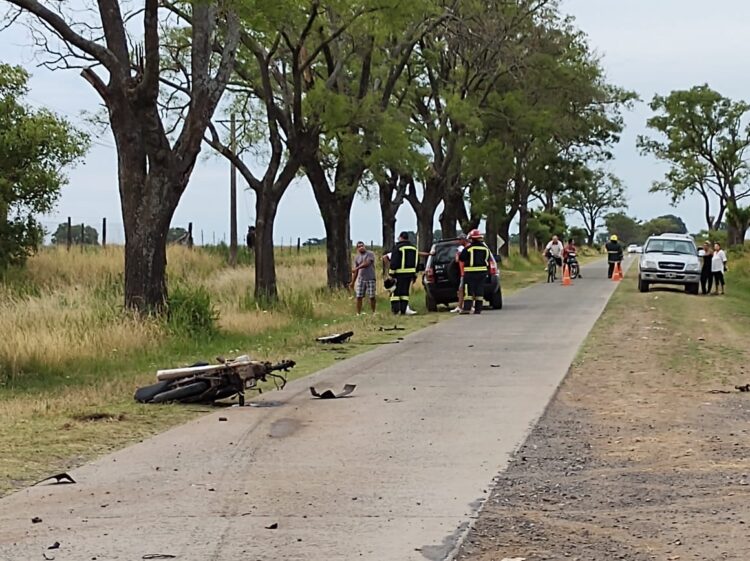 TEODELINA: BOMBEROS VOLUNTARIOS “INFORMA ACCIDENTE EN LA 94”