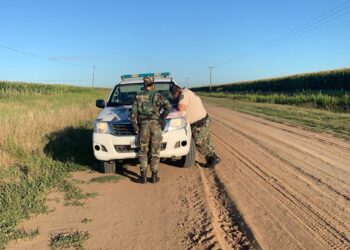 GENERAL ARENALES: Cnstatación de una aplicación aérea en cercanías a la planta urbana de Ascensión
