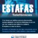 VILLA CAÑAS: ALERTA POR INTENTOS DE ESTAFAS TELEFÓNICAS VILLA CAÑAS: ALERTA POR INTENTOS DE ESTAFAS TELEFÓNICAS